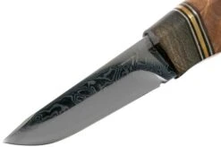 Autine Puukko, Stainless Damascus, Brown RH Sheath 10 Autine Puukko, Stainless Damascus, Brown RH Sheath -Knife Sale Shop AT PUUKO DAM 03 autine