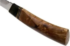 Autine Puukko, Stainless Damascus, Brown RH Sheath 11 Autine Puukko, Stainless Damascus, Brown RH Sheath -Knife Sale Shop AT PUUKO DAM 04 autine