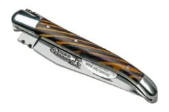 Laguiole En Aubrac Samba Yellow L0210SAJIFSJ1 Samba Wood, Polished, Laguiole Pocket Knife, 10 Cm -Knife Sale Shop AUL0210SAJIFSJ1 04 laguioleaubrac