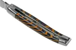 Laguiole En Aubrac Samba Yellow L0210SAJIFSJ1 Samba Wood, Polished, Laguiole Pocket Knife, 10 Cm -Knife Sale Shop AUL0210SAJIFSJ1 05 laguioleaubrac