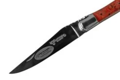 Laguiole En Aubrac Red Poplar Burl L0212LPRIFSJ1 Poplar Wood, Polished, Laguiole Pocket Knife, 12 Cm -Knife Sale Shop AUL0212LPRIFSJ1 03 laguioleaubrac