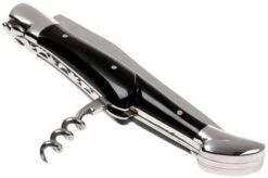 Laguiole En Aubrac 12cm Pocket Knife With Corkscrew, Buffalo Horn -Knife Sale Shop AUL0312BUI FSI1 04 laguiole en aubrac aul0312bui fsi1 04