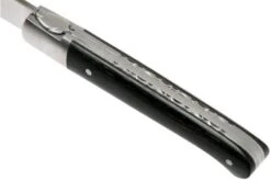 Laguiole En Aubrac Sauveterre 9 Cm Guillochees Ebony Wood, Gentleman's Knives -Knife Sale Shop AULSAUV EB GUI 07 laguiole en aubrac