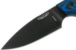 Bradford Guardian 4, 3D Black-Blue G10 Guardian 4 CPM 3V, Full Flat Black DLC 4FH-113B-3V 9 Bradford Guardian 4, 3D Black-Blue G10 Guardian 4 CPM 3V, Full Flat Black DLC 4FH-113B-3V -Knife Sale Shop BDK 4FH 113B 3V 03 bradford knives