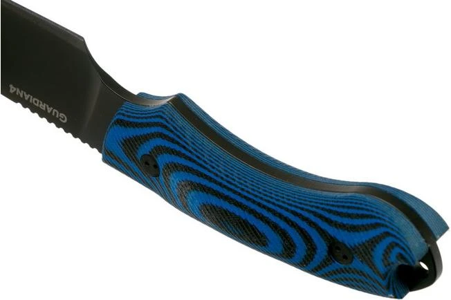 Bradford Guardian 4, 3D Black-Blue G10 Guardian 4 CPM 3V, Full Flat Black DLC 4FH-113B-3V 4 Bradford Guardian 4, 3D Black-Blue G10 Guardian 4 CPM 3V, Full Flat Black DLC 4FH-113B-3V - Image 4