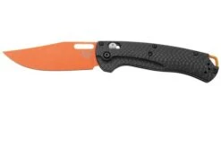 Benchmade Taggedout 15535OR-01, Magnacut, Carbon, Pocket Knife For Hunting