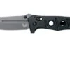 Benchmade 275GY-1 Sibert Adamas Black G10, Tungsten Grey Pocket Knife, Shane Sibert Design