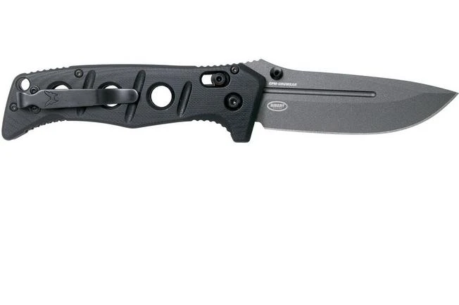 Benchmade 275GY-1 Sibert Adamas Black G10, Tungsten Grey Pocket Knife, Shane Sibert Design 2 Benchmade 275GY-1 Sibert Adamas Black G10, Tungsten Grey Pocket Knife, Shane Sibert Design - Image 2