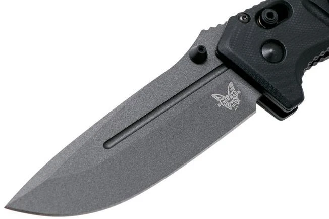 Benchmade 275GY-1 Sibert Adamas Black G10, Tungsten Grey Pocket Knife, Shane Sibert Design 3 Benchmade 275GY-1 Sibert Adamas Black G10, Tungsten Grey Pocket Knife, Shane Sibert Design - Image 3