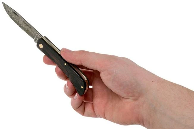 Böker Magnum Ebony Rangebuster Damascus 01RY140DAM Gentleman's Knife 8 Böker Magnum Ebony Rangebuster Damascus 01RY140DAM Gentleman's Knife - Image 8