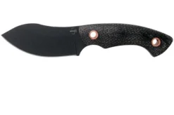 Böker Plus Nessmi Pro 02BO018 Black Micarta Copper Fixed Knife, Jesper Voxnaes Design