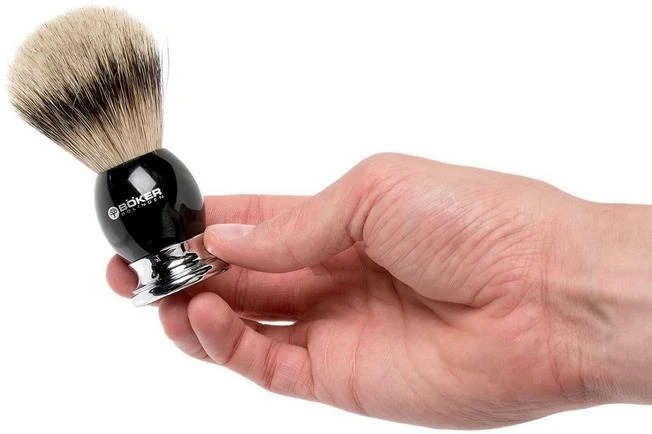 Böker Premium Black Shaving Brush 04BO128 Shaving Brush 2 Böker Premium Black Shaving Brush 04BO128 Shaving Brush - Image 2