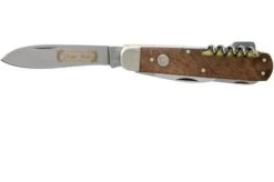 Böker Jagdmesser Quadro Jäger Gold 110646 Hunting Knife With Leather Sheath -Knife Sale Shop BO110646 05 boker