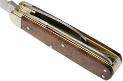 Böker Jagdmesser Quadro Jäger Gold 110646 Hunting Knife With Leather Sheath -Knife Sale Shop BO110646 06 boker