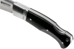 Böker Boxer 111028 Micarta Gentleman's Knife, Raphael Durand Design -Knife Sale Shop BO111028 07 boker