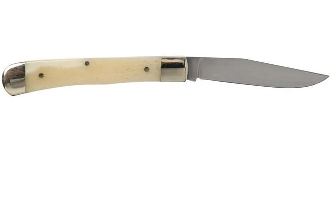 Böker Trapper Bone White 119950 Slipjoint Pocket Knife 2 Böker Trapper Bone White 119950 Slipjoint Pocket Knife - Image 2