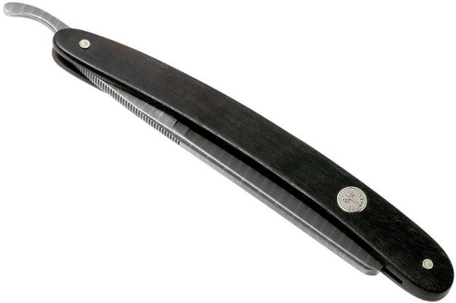 Böker Manufaktur Ebony Damascus Limited Edition Straight Razor 140409DAM 6 Böker Manufaktur Ebony Damascus Limited Edition Straight Razor 140409DAM - Image 6