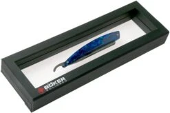 Böker Manufaktur Damascus Paua 140525DAM Straight Razor 13 Böker Manufaktur Damascus Paua 140525DAM Straight Razor -Knife Sale Shop BO140525DAM 07 boker