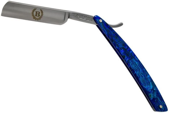 Böker Manufaktur Paua 140554 Straight Razor 1 Böker Manufaktur Paua 140554 Straight Razor