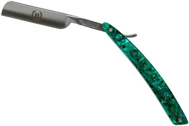 Böker Manufaktur Abalone Mini 140558 Straight Razor 1 Böker Manufaktur Abalone Mini 140558 Straight Razor