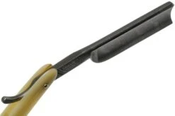 Böker Manufaktur Damascus Horn Straight Razor 140623DAM 11 Böker Manufaktur Damascus Horn Straight Razor 140623DAM -Knife Sale Shop BO140623DAM 05 boker