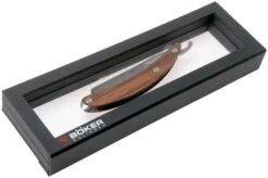 Böker Manufaktur Master Cutter Damascus, Desert Ironwood 140800DAM Straight Razor -Knife Sale Shop BO140800DAM 06 boker