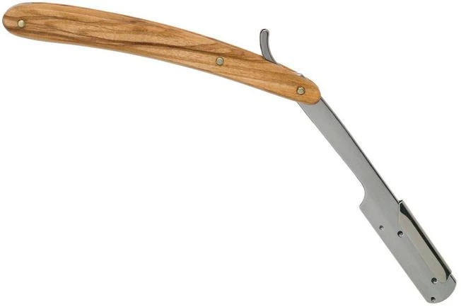 Böker Pro Barberette Olive 140906 Shavette 2 Böker Pro Barberette Olive 140906 Shavette - Image 2