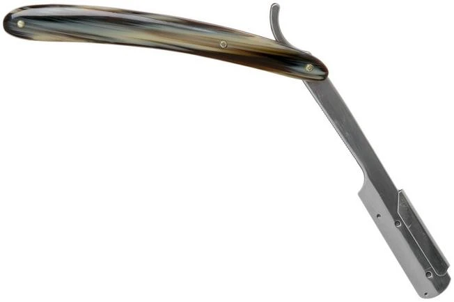 Böker Pro Barberette Artificial Horn 140908 Shavette 2 Böker Pro Barberette Artificial Horn 140908 Shavette - Image 2