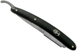 Böker Pro Barberette Long Black 140910 Shavette -Knife Sale Shop BO140910 05 boker