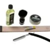 Böker Manufaktur Classic Black Starter Set 141207SET, Straight Razor