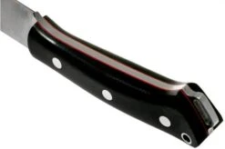 Bark River Fox River CPM 3V, Black Canvas Micarta With Red Liners -Knife Sale Shop BRK01 123BRKC RL 04 bark river knives