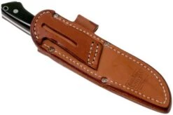 Bark River Fox River CPM 3V, Black Canvas Micarta With Red Liners -Knife Sale Shop BRK01 123BRKC RL 08 bark river knives