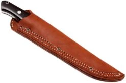 Bark River GamesKeeper II A2, Maroon Linen Micarta -Knife Sale Shop BRK02 221MNL 07 bark river brk02 221mnl 07