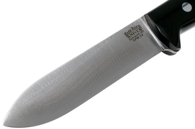 Bark River Kephart 5” CPM 3V, Black Canvas Micarta Bushcraft Knife 3 Bark River Kephart 5” CPM 3V, Black Canvas Micarta Bushcraft Knife - Image 3