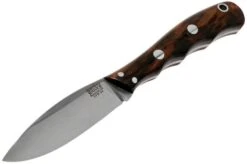 Bark River Lil’ Canadian CPM 3V Desert Ironwood Fixed Knife -Knife Sale Shop BRK03 122DIW 03 bark river knives