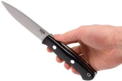 Bark River Aurora LT A2, Black Canvas Micarta -Knife Sale Shop BRK06 113BRKC 06 bark river brk06 140brkc 06