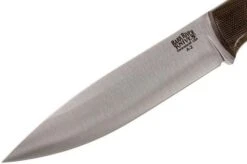 Bark River Aurora LT A2, Green Canvas Micarta, Red Liners -Knife Sale Shop BRK06 113GRCRL 03 bark river brk06 113grcrl 03