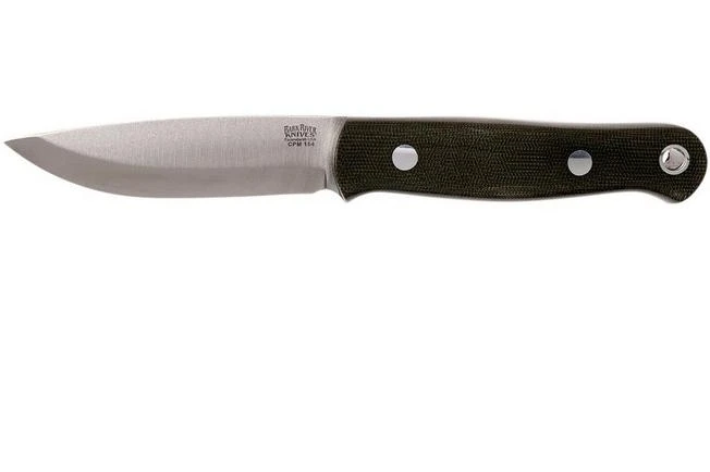 Bark River Bushcrafter I CPM 154, Green Canvas Micarta 1 Bark River Bushcrafter I CPM 154, Green Canvas Micarta