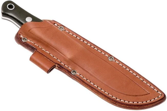 Bark River Bushcrafter I CPM 154, Green Canvas Micarta 7 Bark River Bushcrafter I CPM 154, Green Canvas Micarta - Image 7