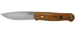 Bark River Bushcrafter CPM CruWear, Natural Canvas Micarta, Bushcraft Knife