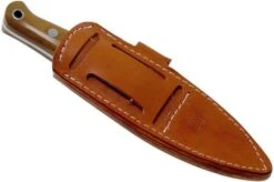 Bark River Bushcrafter CPM CruWear, Natural Canvas Micarta, Bushcraft Knife -Knife Sale Shop BRK06 165NCM 07 bark river knives