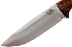 Bark River Bravo EDC A2 Rampless, Desert Ironwood, Brown Sheath -Knife Sale Shop BRK07 007DIW1 03 bark river brk07 007diw1 03