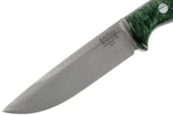 Bark River - Gunny Hunter A2 Forest Green Elder Burl 12 Bark River - Gunny Hunter A2 Forest Green Elder Burl -Knife Sale Shop BRK07 012FGEB 03 bark river