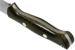 Bark River Bravo 1.5 Rampless CPM 3V Field Knife, Green Canvas Micarta -Knife Sale Shop BRK07 122GCMR 04 bark river knives