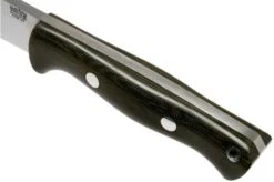 Bark River Bravo 1.5 Rampless CPM 3V Field Knife, Green Canvas Micarta -Knife Sale Shop BRK07 122GCMR 05 bark river knives