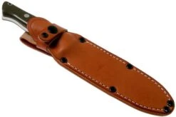 Bark River Bravo 1.5 Rampless CPM 3V Field Knife, Green Canvas Micarta -Knife Sale Shop BRK07 122GCMR 06 bark river knives