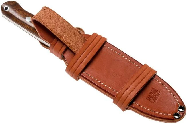 Bark River Bravo 1.2 CPM 3V Rampless, Desert Ironwood, Brown Sheath 7 Bark River Bravo 1.2 CPM 3V Rampless, Desert Ironwood, Brown Sheath - Image 7