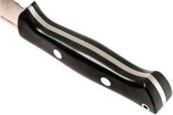 Bark River Bravo 1 LT Cru Wear, Black Canvas Micarta, Rampless -Knife Sale Shop BRK07 166BRKC RS 04 bark river brk07 166brkc rs 04