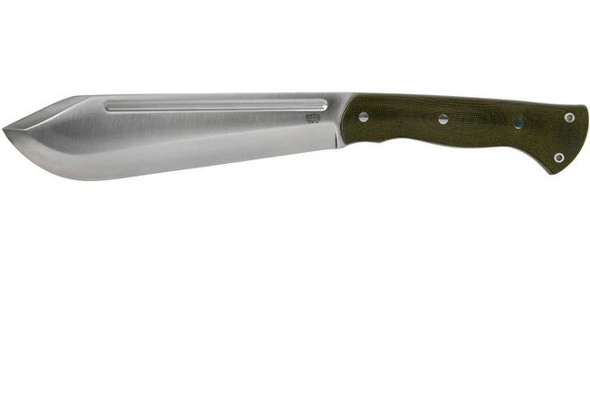 Bark River JX5 Vengeful 1 CPM 3V Green Canvas Micarta Machete 1 Bark River JX5 Vengeful 1 CPM 3V Green Canvas Micarta Machete