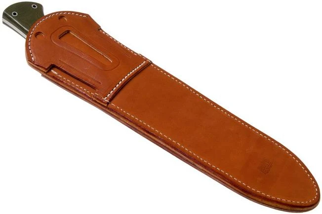 Bark River JX5 Vengeful 1 CPM 3V Green Canvas Micarta Machete 7 Bark River JX5 Vengeful 1 CPM 3V Green Canvas Micarta Machete - Image 7